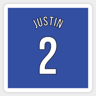 Justin 2 Home Kit - 22/23 Season Sticker